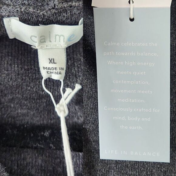 NWT Johnny Was Calme Washable Cotton/Cashmere Sporty Hoodie - Picture 12 of 15